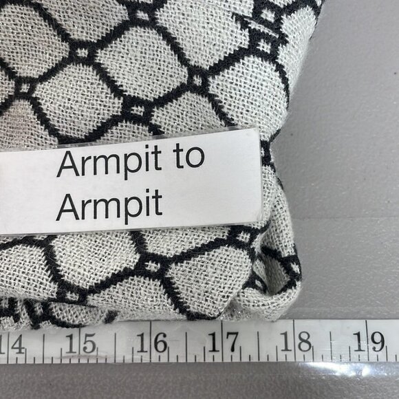 Alberto Makali Jacket NWT Knit Coat Beads Tulle Wool Black Gray Size Small S - Picture 14 of 16